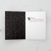 イースター-バニー愛します-ドーベルマン犬 シーズンカード (内部)