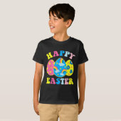 イースター バニー おもしろイースターエッグ ハント Tシャツ (正面フル)