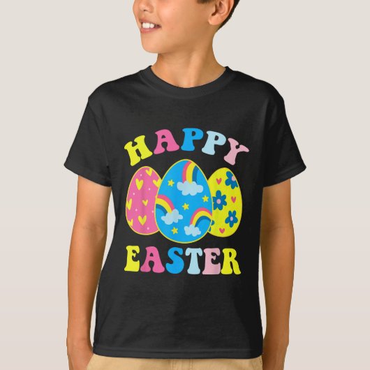 イースター バニー おもしろイースターエッグ ハント Tシャツ (正面)