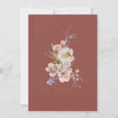 イースター・バニー | イースター | イースターエッグ・ハント | 赤ちゃん | ブランチ 招待状 (裏面)