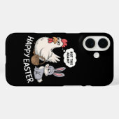 イースター バニー ウサギ にわとり 勘弁して Case-Mate iPhoneケース (裏面 (横))
