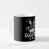 イースター・バニー ウサギ イースター Funny コーヒーマグカップ (正面左)