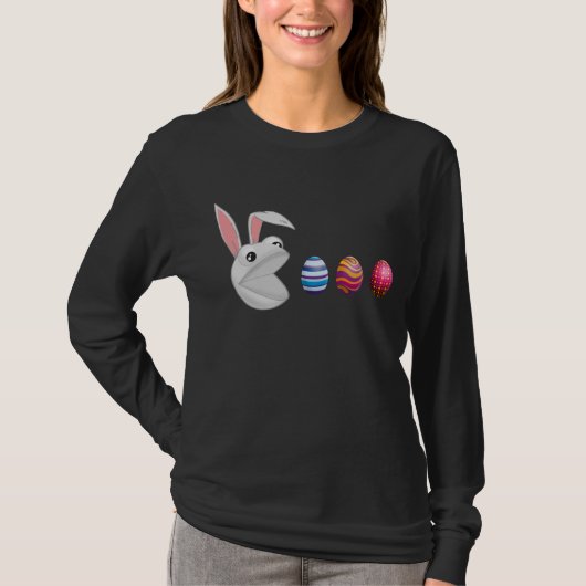 イースター バニー エッグハント Tシャツ (正面)