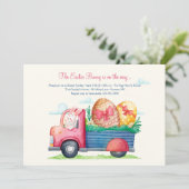 イースター・バニー・オン・ザ・ハイ・ブレイ 招待状 (スタンド正面)