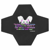 イースター·バニー·サッカー·ボール、見えたよ サッカーボール (フラット)