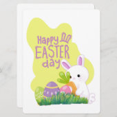 イースター・バニー シーズンカード (正面/裏面)