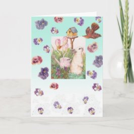 イースター・バニー・チックス・イースター・ジョイ・グリーティングズ シーズンカード