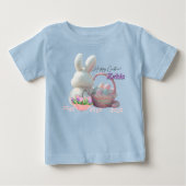 イースター バニー ベビー オリジナル Tシャツ (正面)