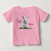 イースター バニー ベビー オリジナル Tシャツ (正面)