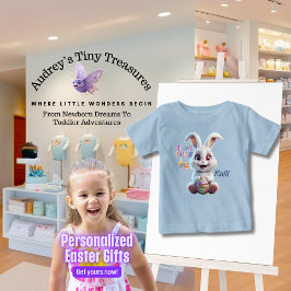 イースター バニー ベビー オリジナル Tシャツ