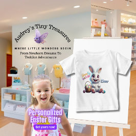 イースター バニー ベビー オリジナル Tシャツ