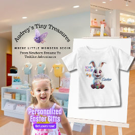 イースター バニー ベビー オリジナル Tシャツ