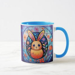 イースター バニー 名前入り かわいい ギフト コーヒー マグカップ