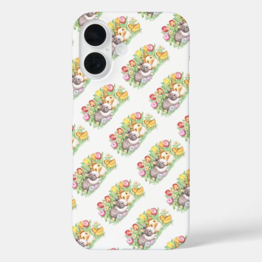 イースター・バニー 春の休日 Case-Mate iPhoneケース (裏面)