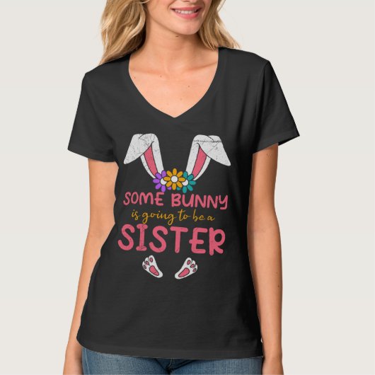 イースター・バニー 未来の妹 イースター・ベイビーバニー Tシャツ (正面)