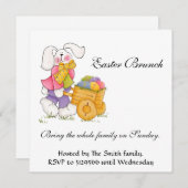 イースター·バンチ 招待状 (正面/裏面)
