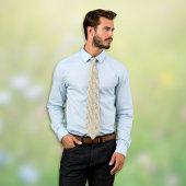 イースター パッチワーク パステル ウサギ 卵とギンガム ネクタイ