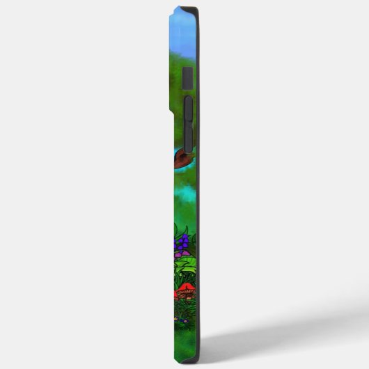 イースター – パピー・カポと蝶 Case-Mate iPhoneケース (裏面 / 左)