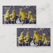 イースター·ヒナ·イタリアンヴィンテージ 名刺 (正面/裏面)