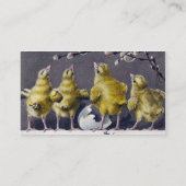 イースター·ヒナ·イタリアンヴィンテージ 名刺 (裏面)