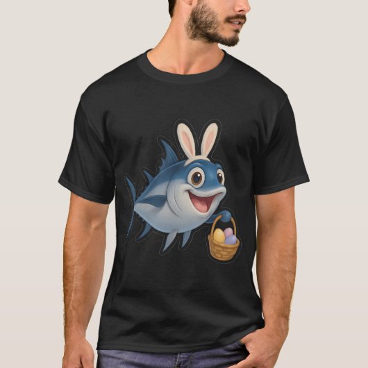 イースター ビンナガマグロ Tシャツ (正面)