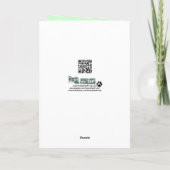 イースター-ビーグル犬- Brady シーズンカード (裏面)