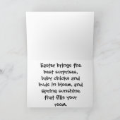 イースター・ピープス シーズンカード (内部)