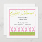 イースター・ブランチ招待状 招待状 (正面/裏面)