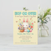 イースター・ブランチ&イースター・エッグ・ハントに参加しよう 招待状 (スタンド正面)