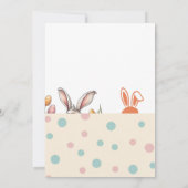 イースター・ブランチ&イースター・エッグ・ハント・ディライト 招待状 (裏面)