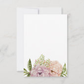 イースター・ブランチ＆バブルリー招待状 パステルウサギ 招待状 (裏面)