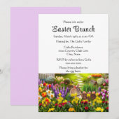 イースター・ブランチ・フラワーガーデン 招待状 (正面/裏面)