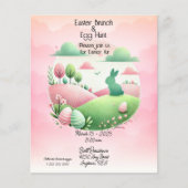 イースター・ブランチ & 卵の宝探し ピンクとグリーン (正面)