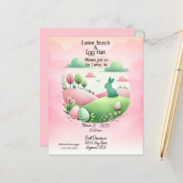 イースター・ブランチ & 卵の宝探し ピンクとグリーン