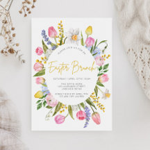 イースター・ブランチ 春の花