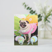 イースター – プグ – ハンナ シーズンポストカード (スタンド正面)