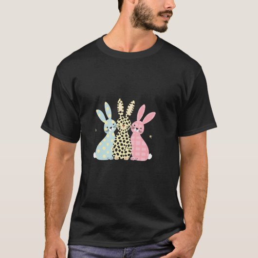 イースター プレイバニー うさぎ Tシャツ (正面)