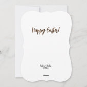 イースター・ヘイはクリスチャンインスパイアのヴィンテージを生き抜く シーズンカード (裏面)