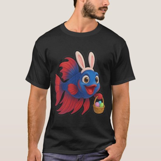 イースター・ベタ Tシャツ (正面)