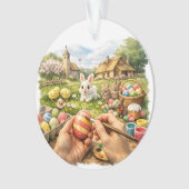 イースター ペイント シーン オーナメント (正面)