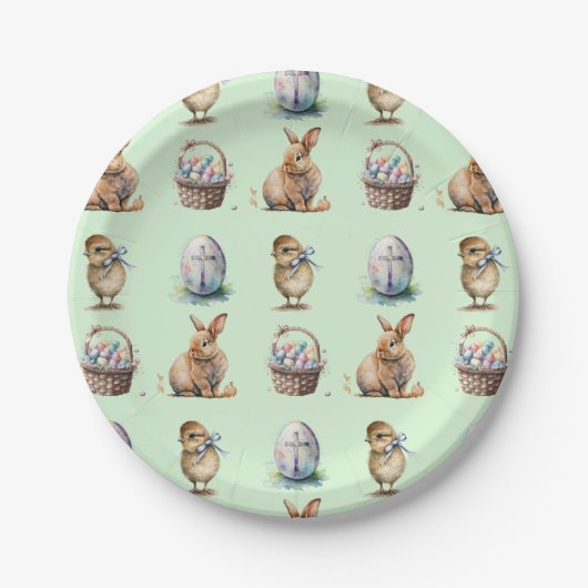 イースター ペーパープレート (正面)
