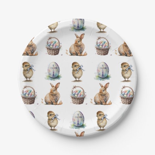 イースター ペーパープレート (正面)