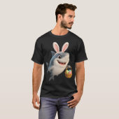 イースター・ホホジロザメ Tシャツ (正面フル)