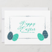 イースター ホリデー カード (正面)