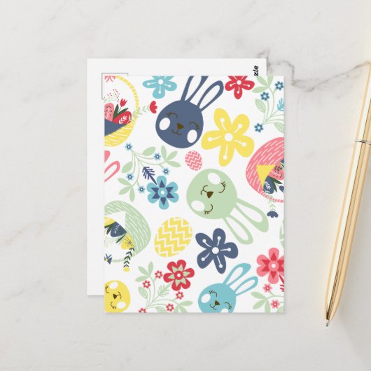 イースター ポストカード (正面/裏面インサイチュ)