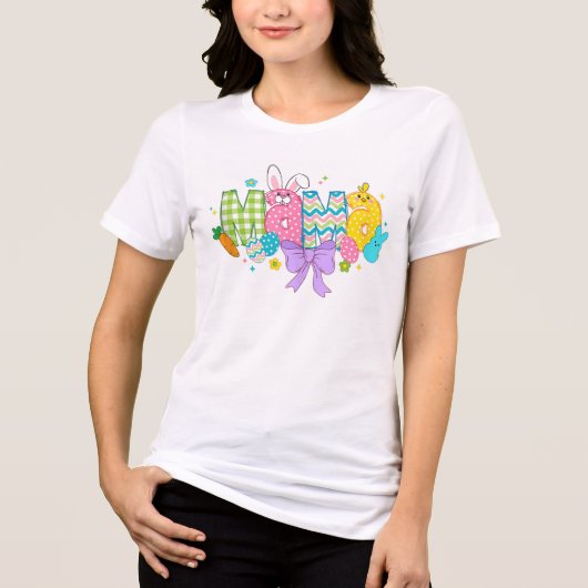 イースター・ママ トライブレンドTシャツ (正面)