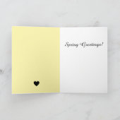 イースター・ミニピン カード (内部)