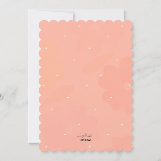 イースター・メドレーの写真誕生のお知らせ シーズンカード (裏面)