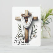 イースター・モーニング・クロス with トゲの冠 シーズンカード (スタンド正面)