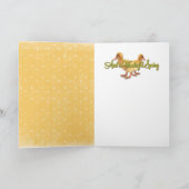 イースター – ヨークシャーテリア – サッシー シーズンカード (内部)